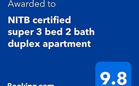 Nitb Certified Super 3 Bed 2 Bath Duplex Apartment